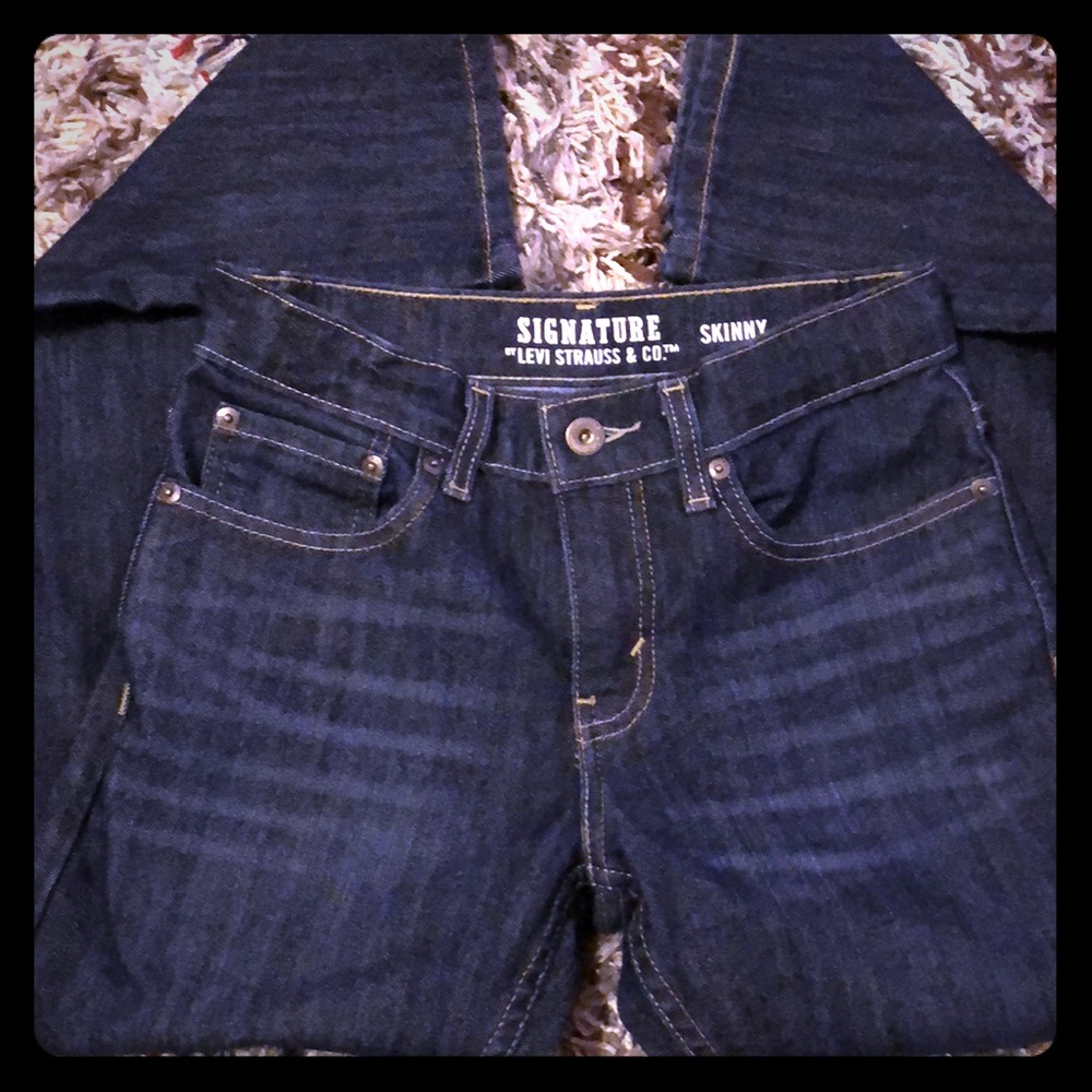 Signature Levi Strauss & Co Boys Size 12 jeans